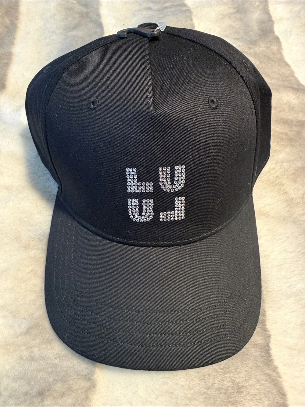 lululemon athletica Black Structured Ball Cap with Jeweled Logo